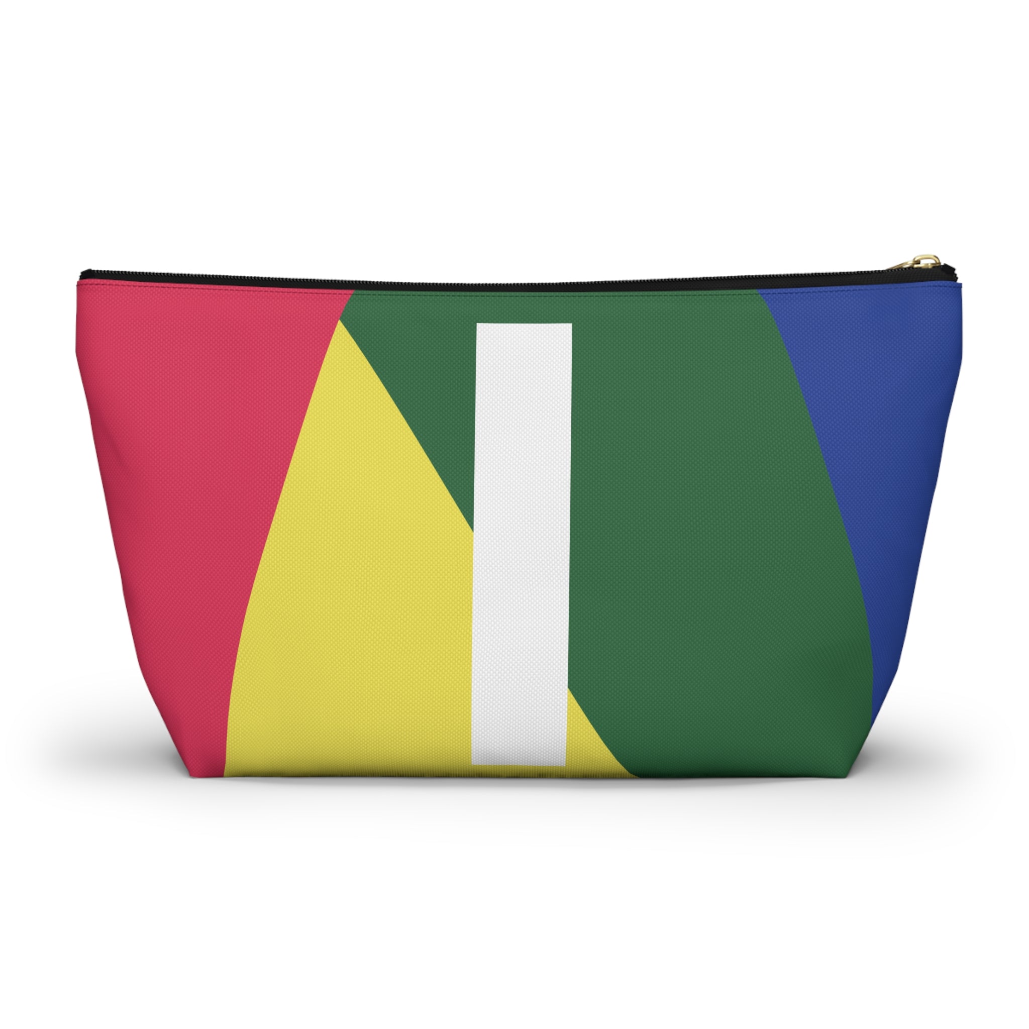 Colorblock Accessory Pouch — Monogram I T-Bottom Cosmetic Bag