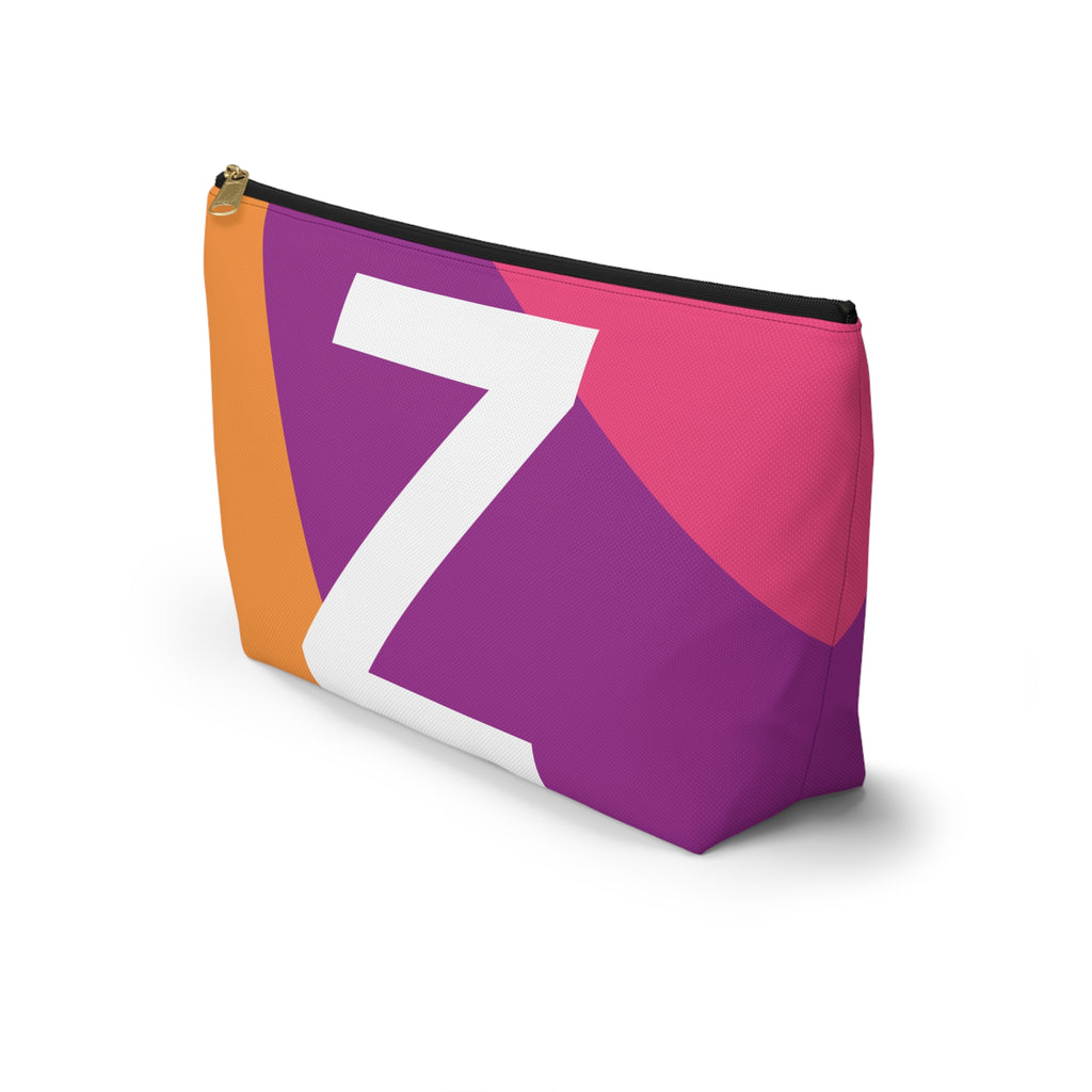 Colorblock Accessory Pouch — Monogram Z T-Bottom Cosmetic Bag