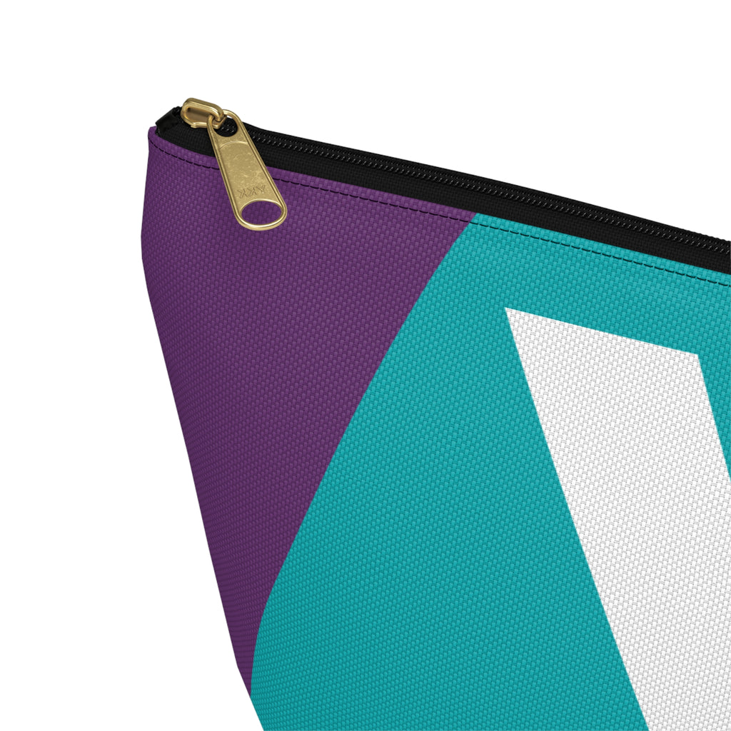 Colorblock Accessory Pouch — Monogram Y T-Bottom Cosmetic Bag
