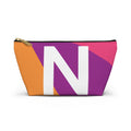 Colorblock Accessory Pouch — Monogram N T-Bottom Cosmetic Bag