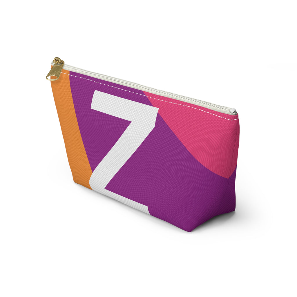 Colorblock Accessory Pouch — Monogram Z T-Bottom Cosmetic Bag