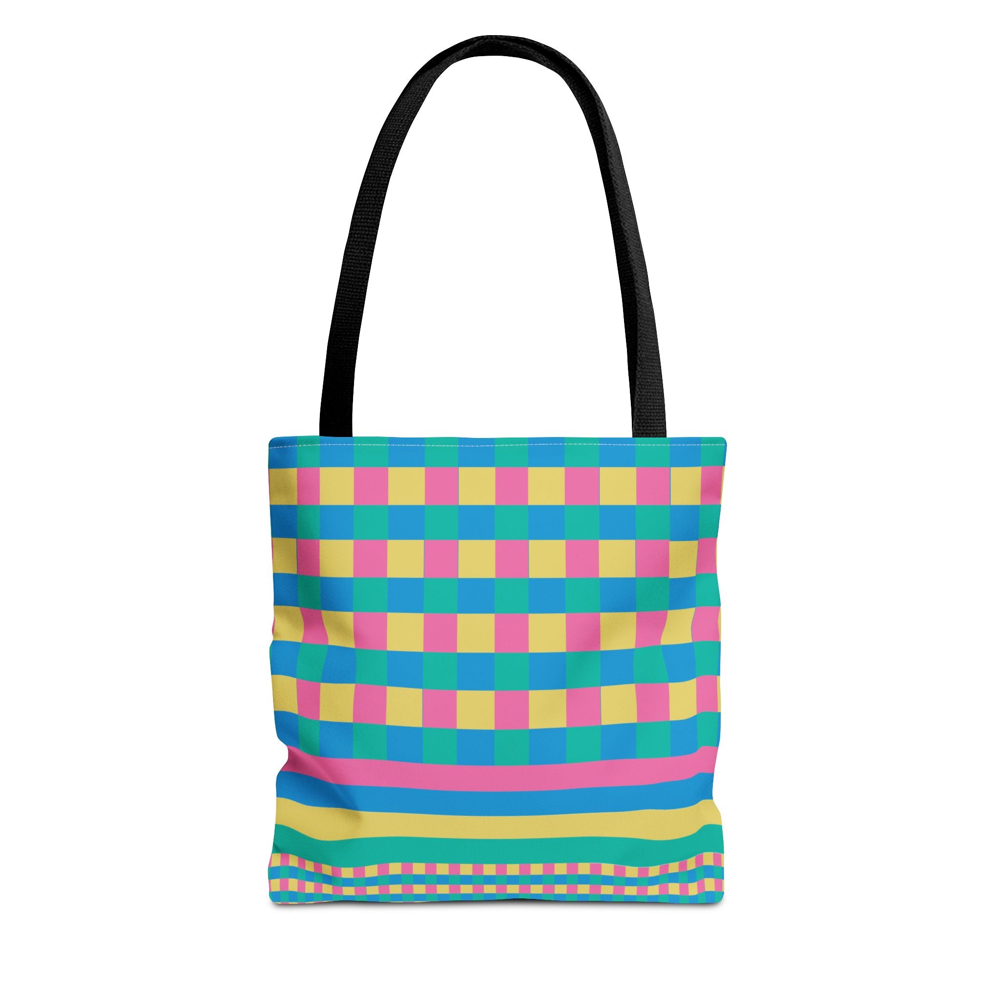 Colorblock Tote Bag