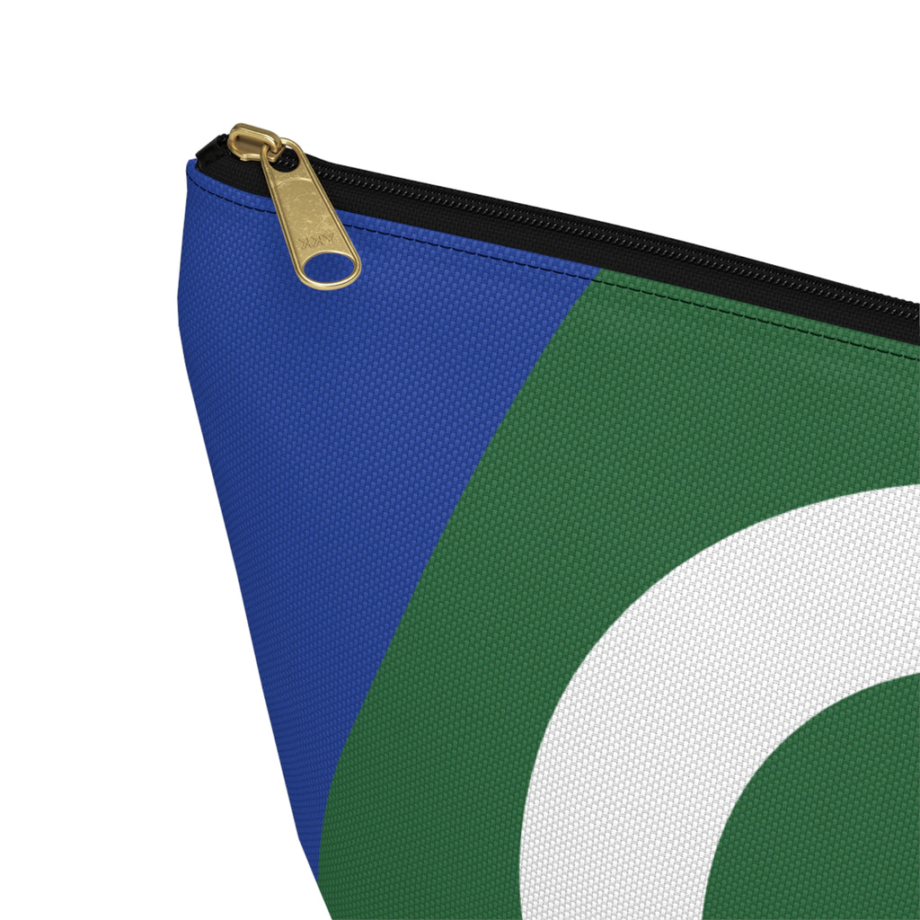 Colorblock Accessory Pouch — Monogram O T-Bottom Cosmetic Bag