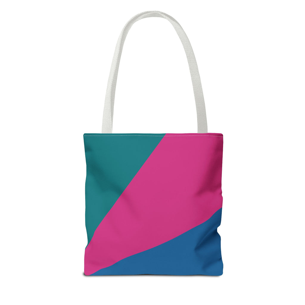 Colorblock Tote Bag