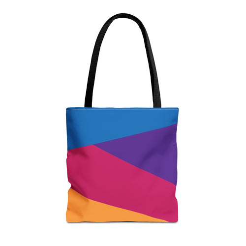 Colorblock Tote Bag