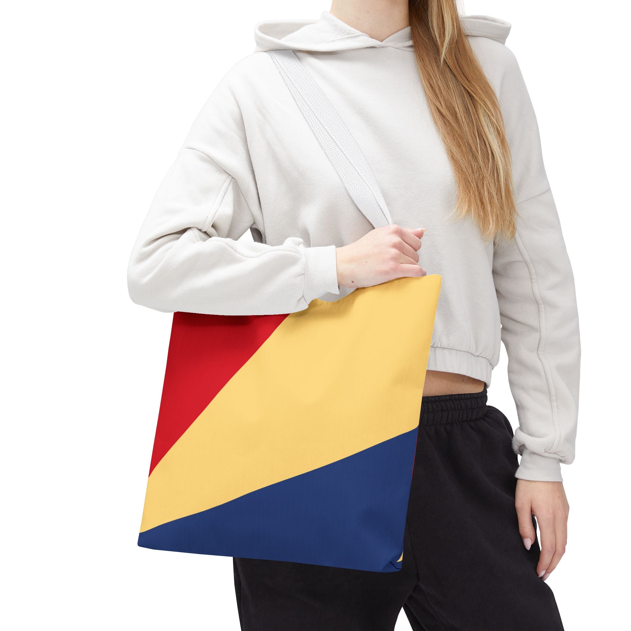 Colorblock Tote Bag