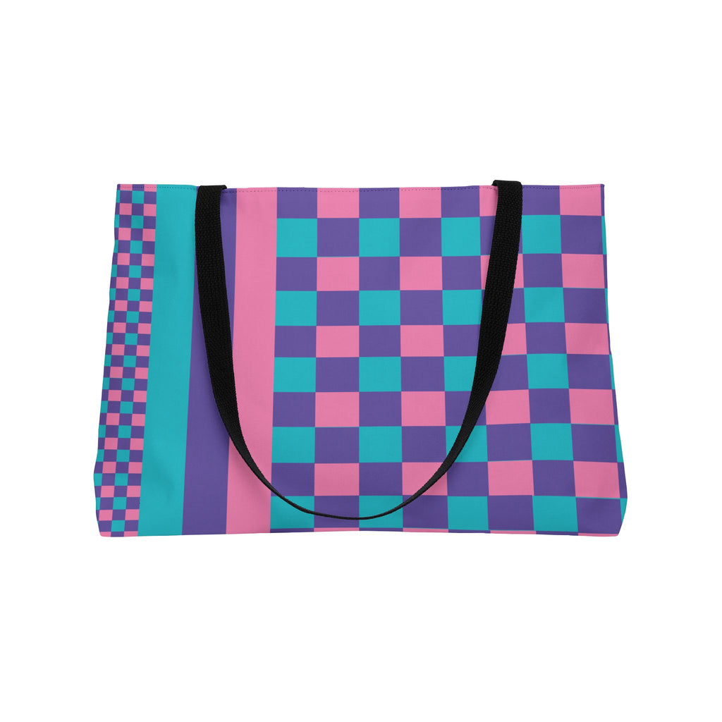 Colorblock Tote Bag