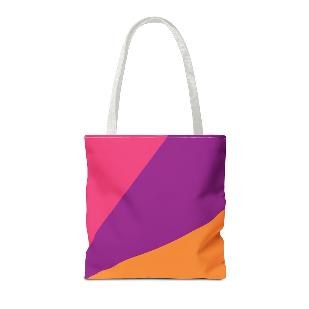 Colorblock Tote Bag