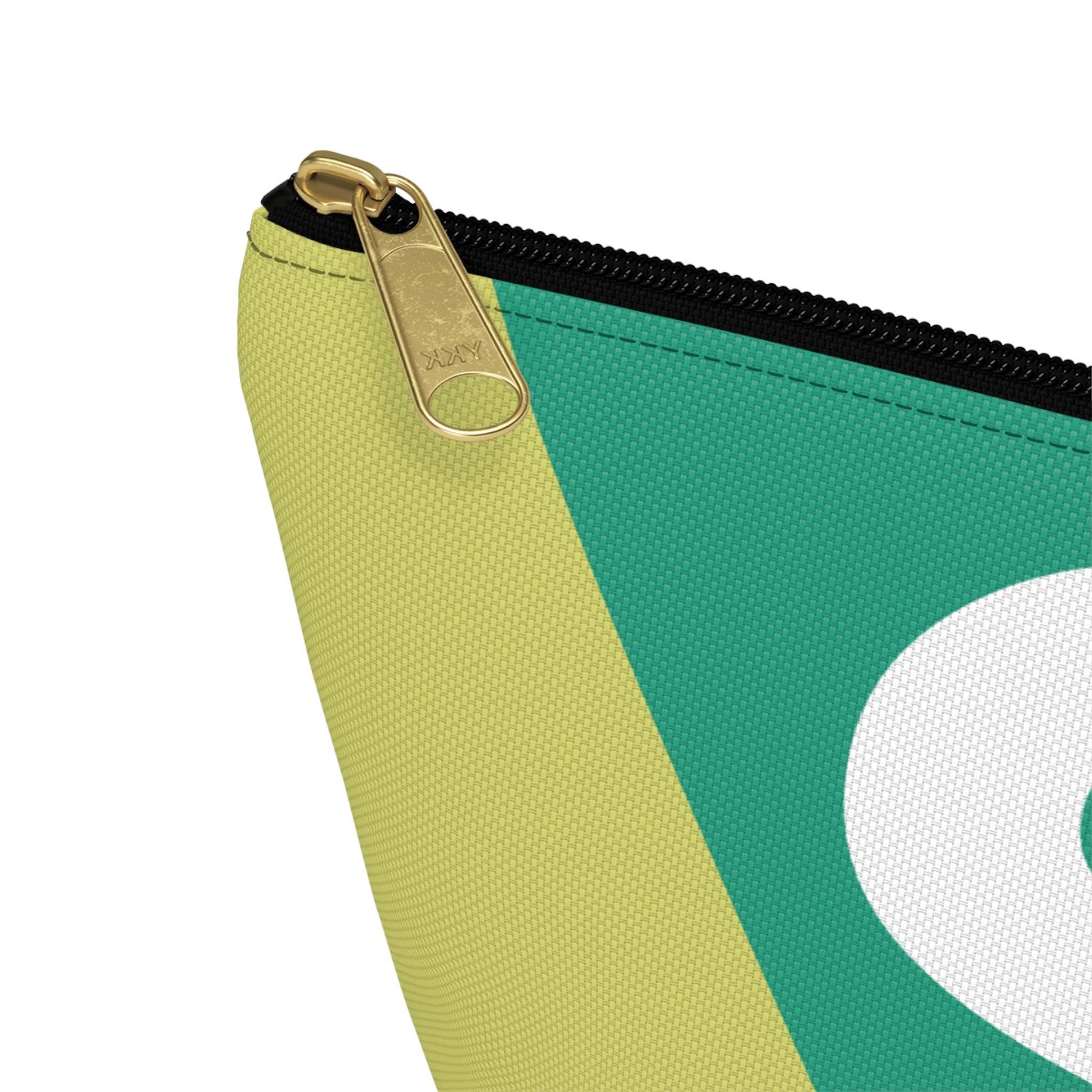 Initials Colorblock Accessory Pouch — Monogram S T-Bottom Cosmetic Bag