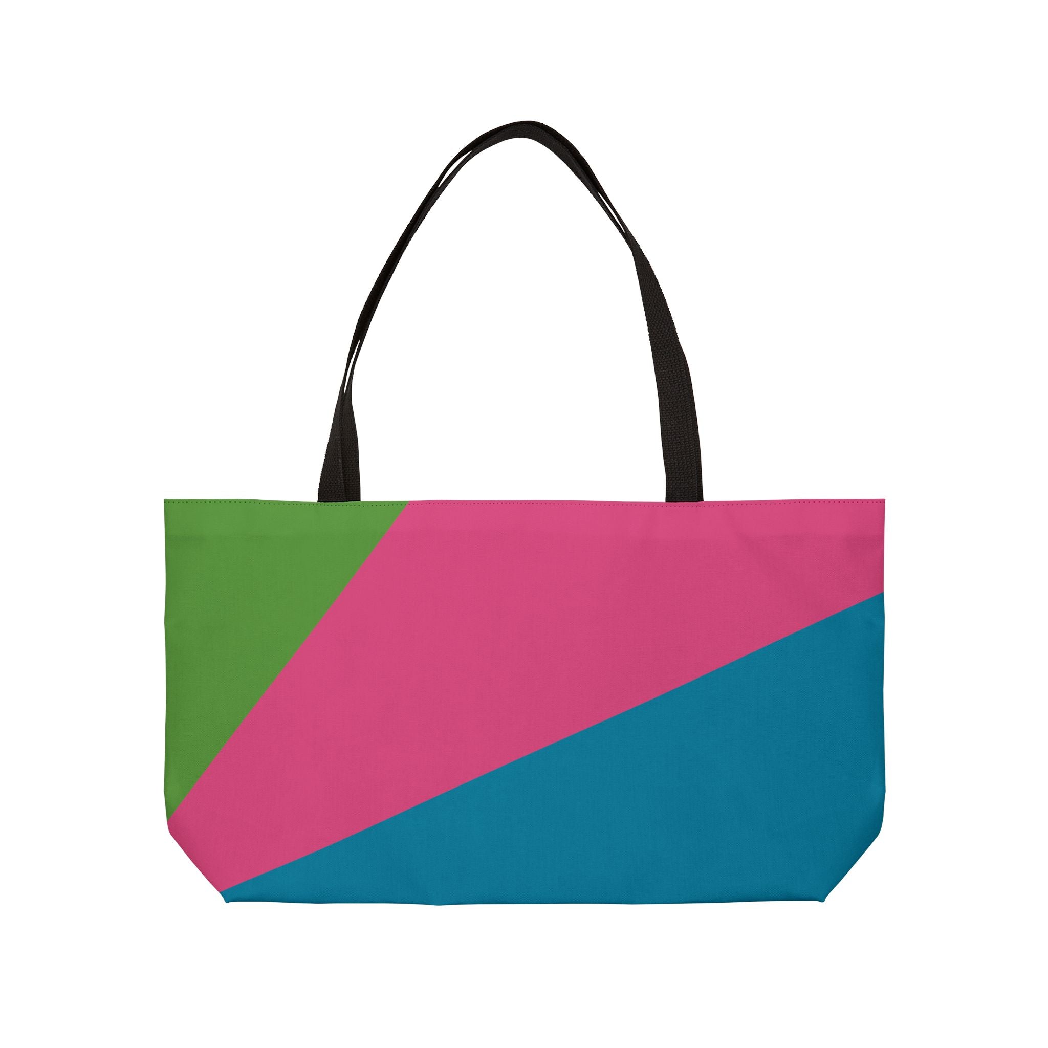 Colorblock Tote Bag