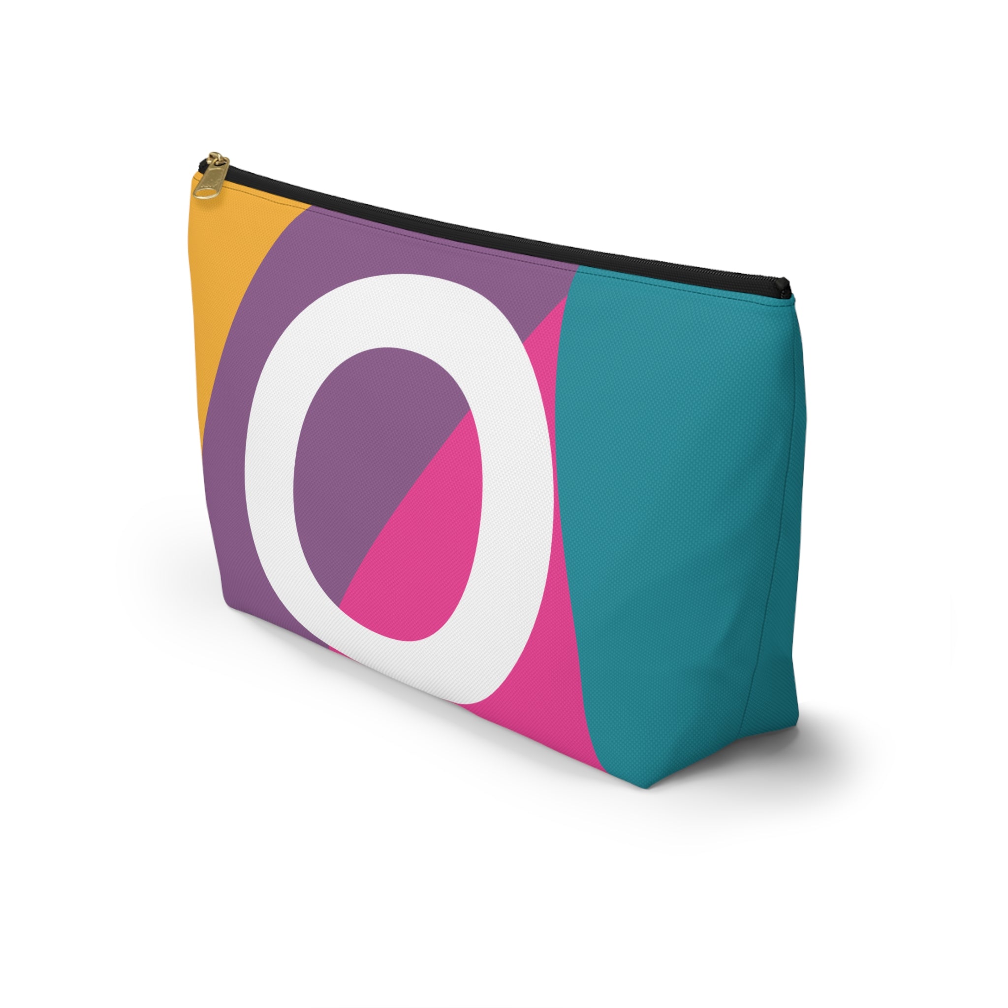 Colorblock Accessory Pouch — Monogram O T-Bottom Cosmetic Bag