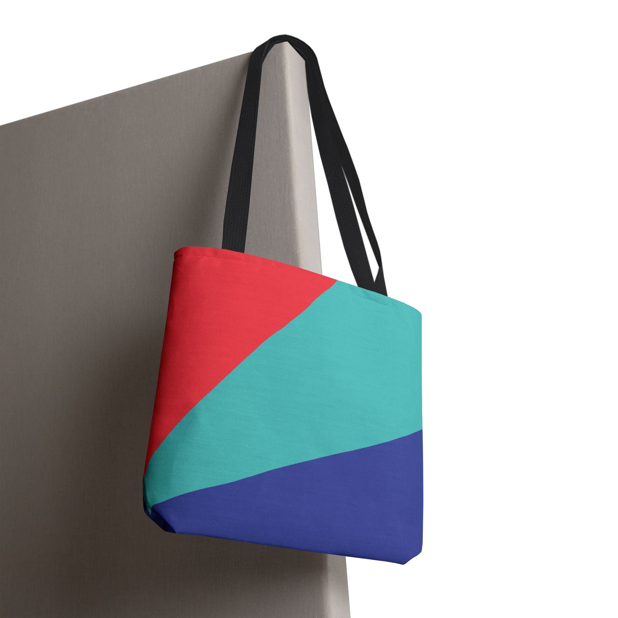 Colorblock Tote Bag