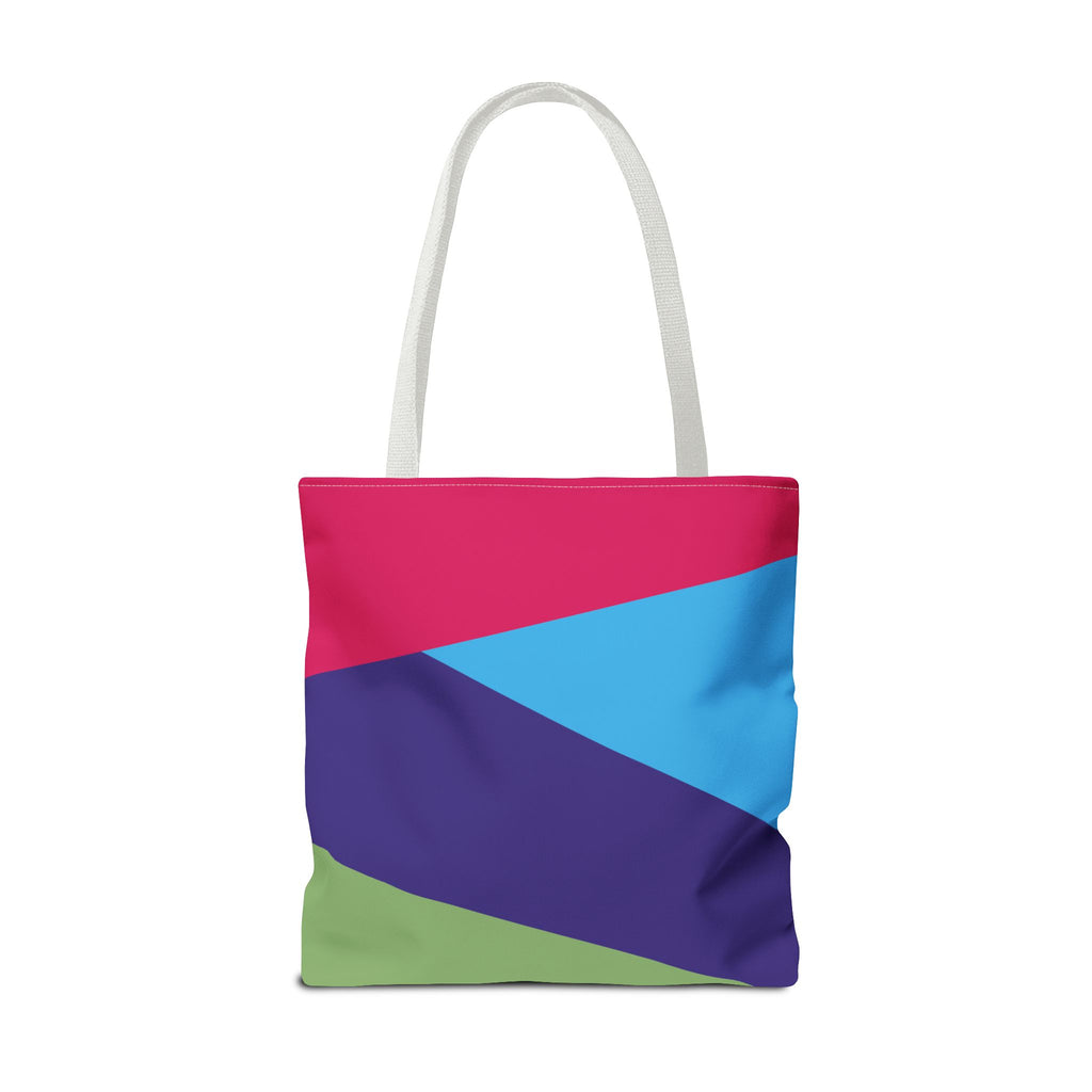 Colorblock Tote Bag