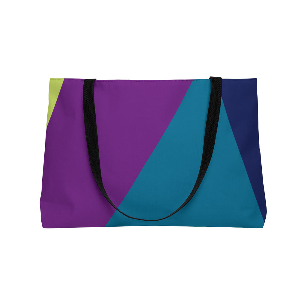 Colorblock Tote Bag