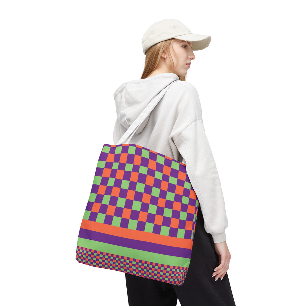 Colorblock Tote Bag
