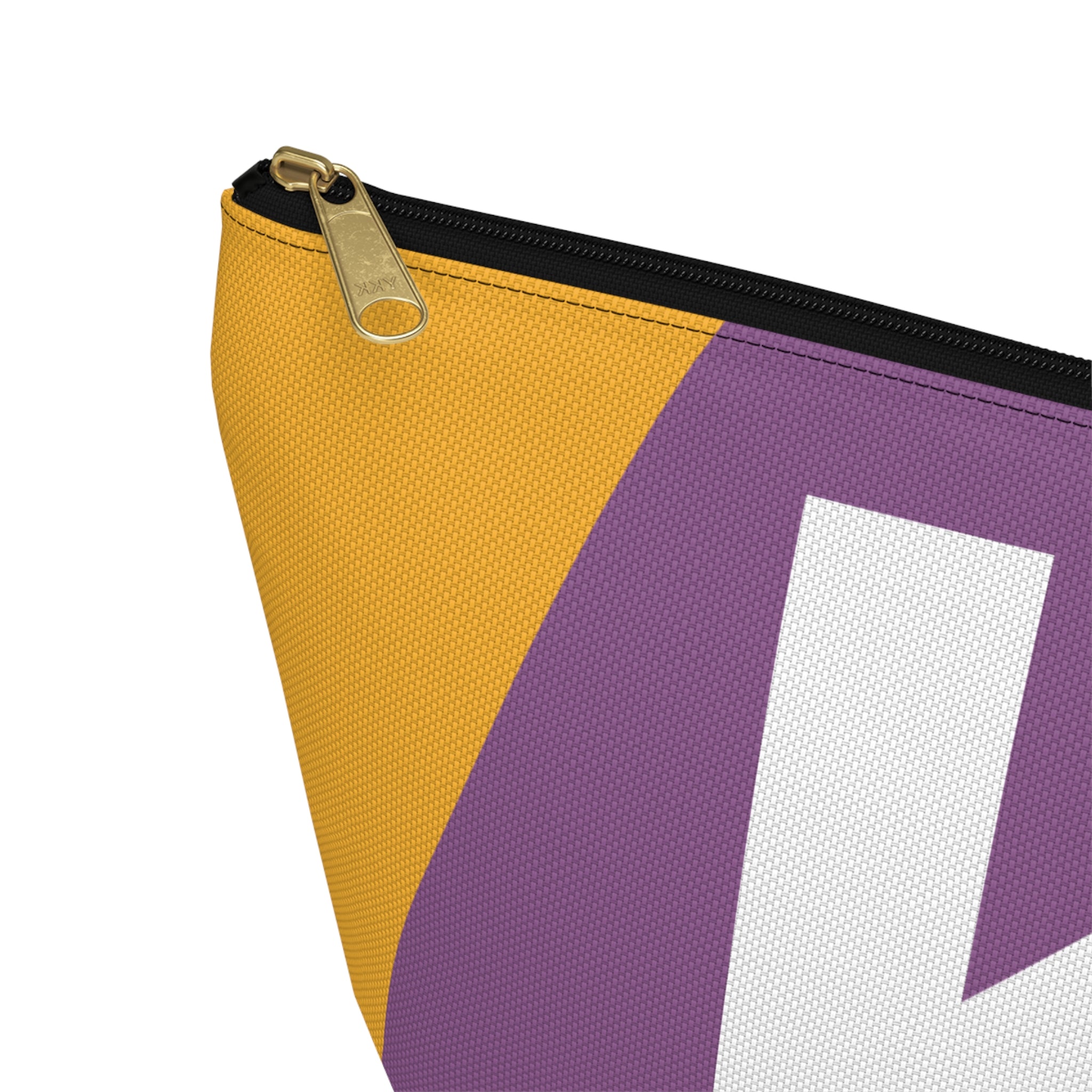 Colorblock Accessory Pouch — Monogram K T-Bottom Cosmetic Bag