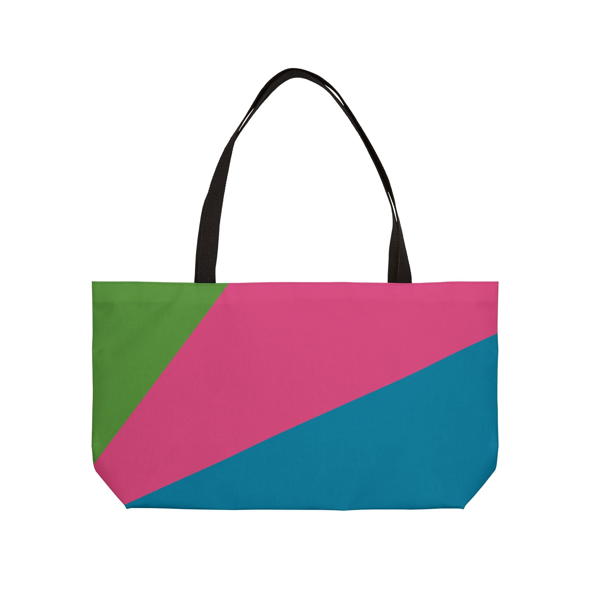 Colorblock Tote Bag
