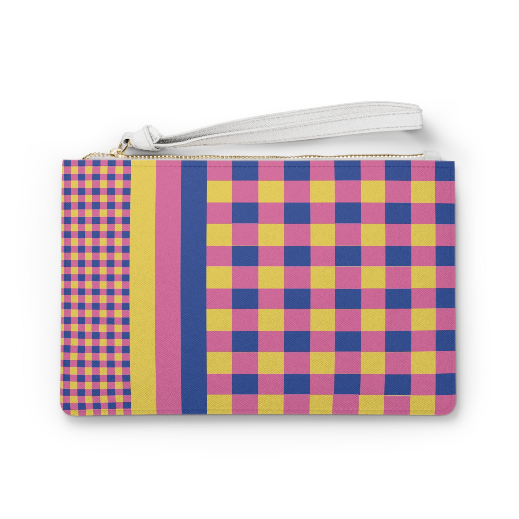 Colorblock Clutch Bag