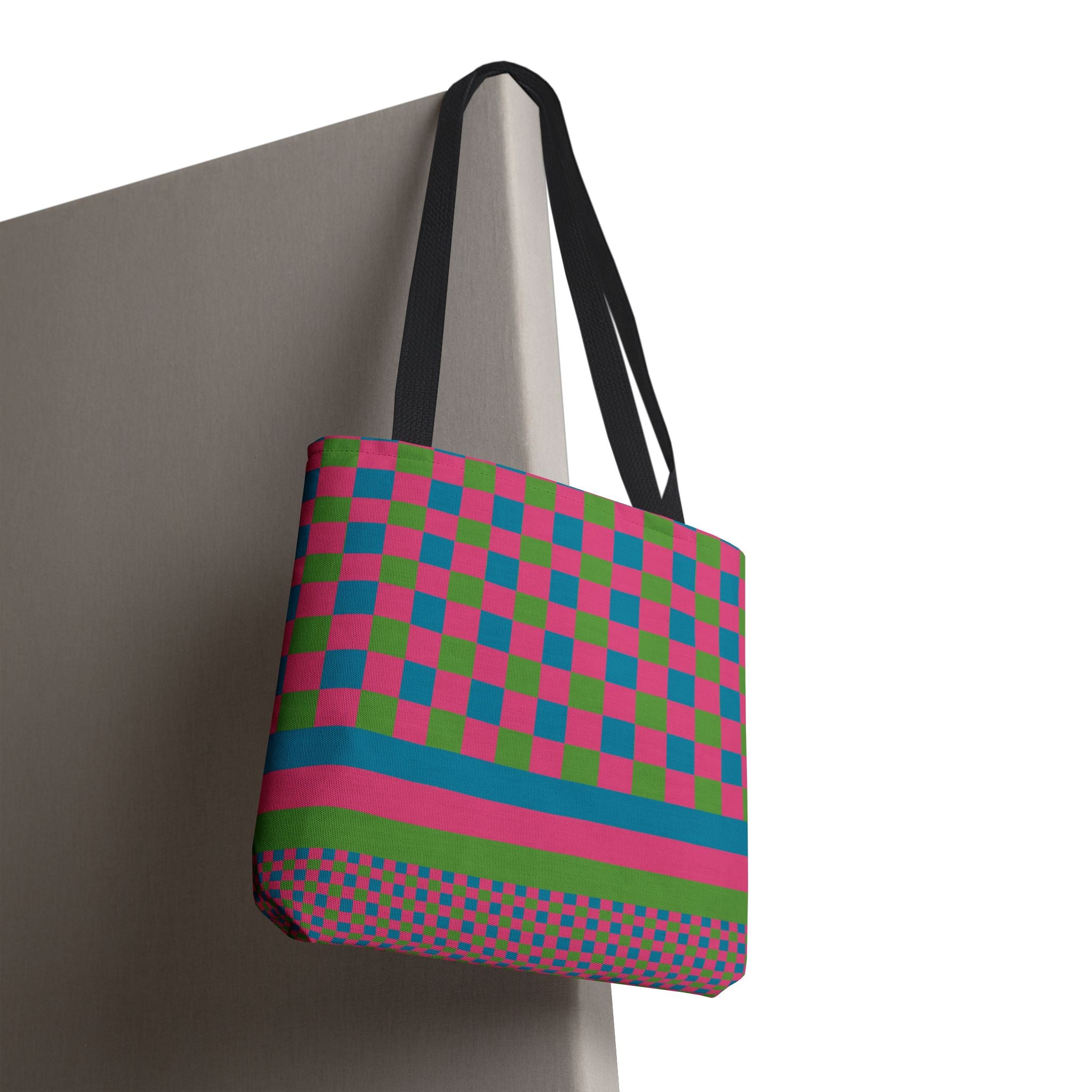 Colorblock Tote Bag