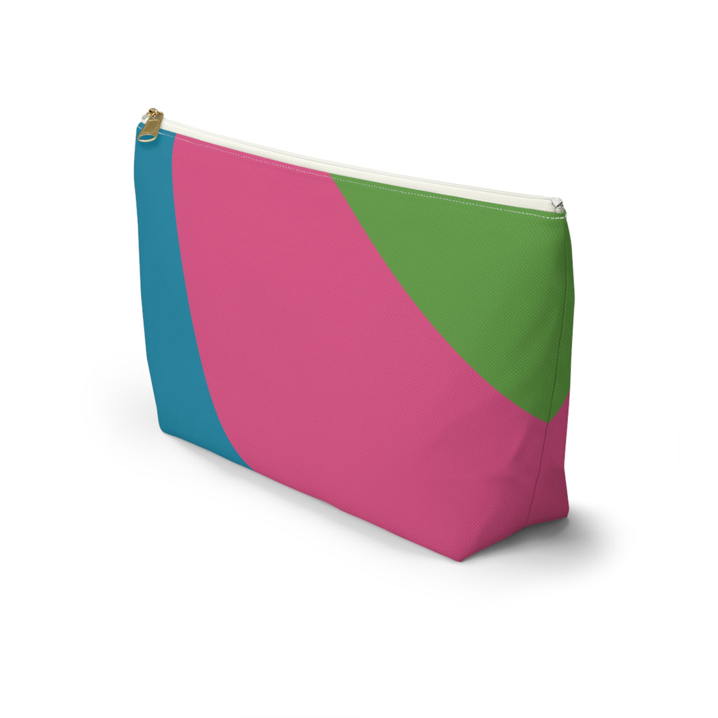 Colorblock Accessory Pouch