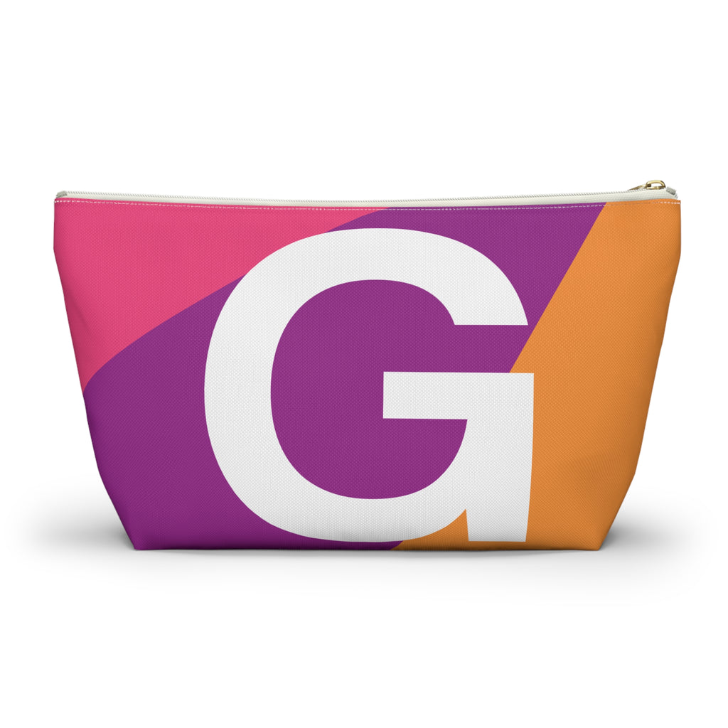 Colorblock Accessory Pouch — Monogram G T-Bottom Cosmetic Bag