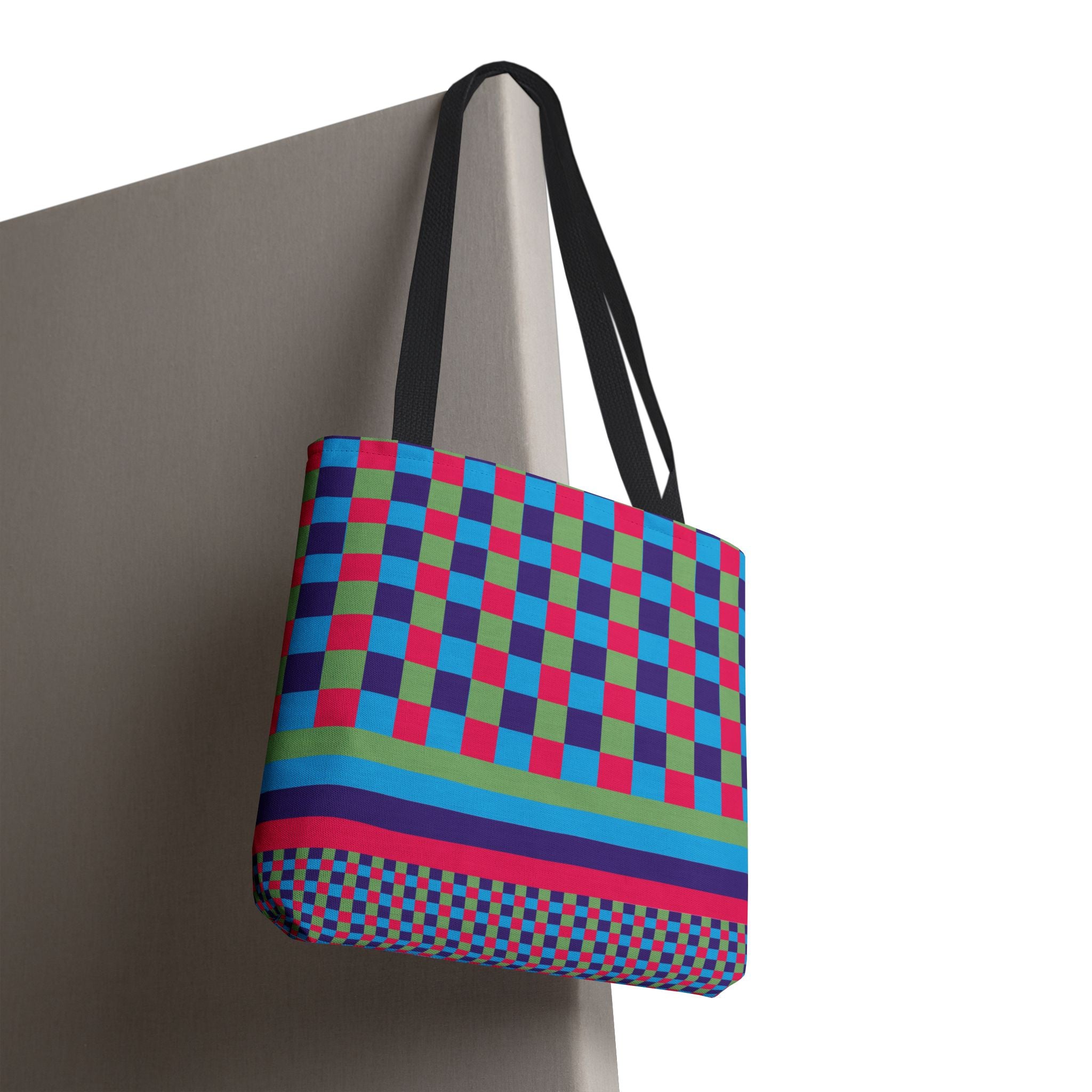 Colorblock Tote Bag