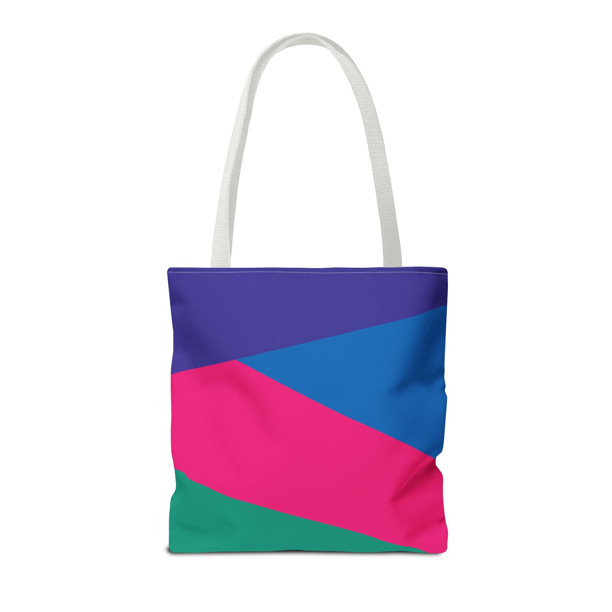 Colorblock Tote Bag