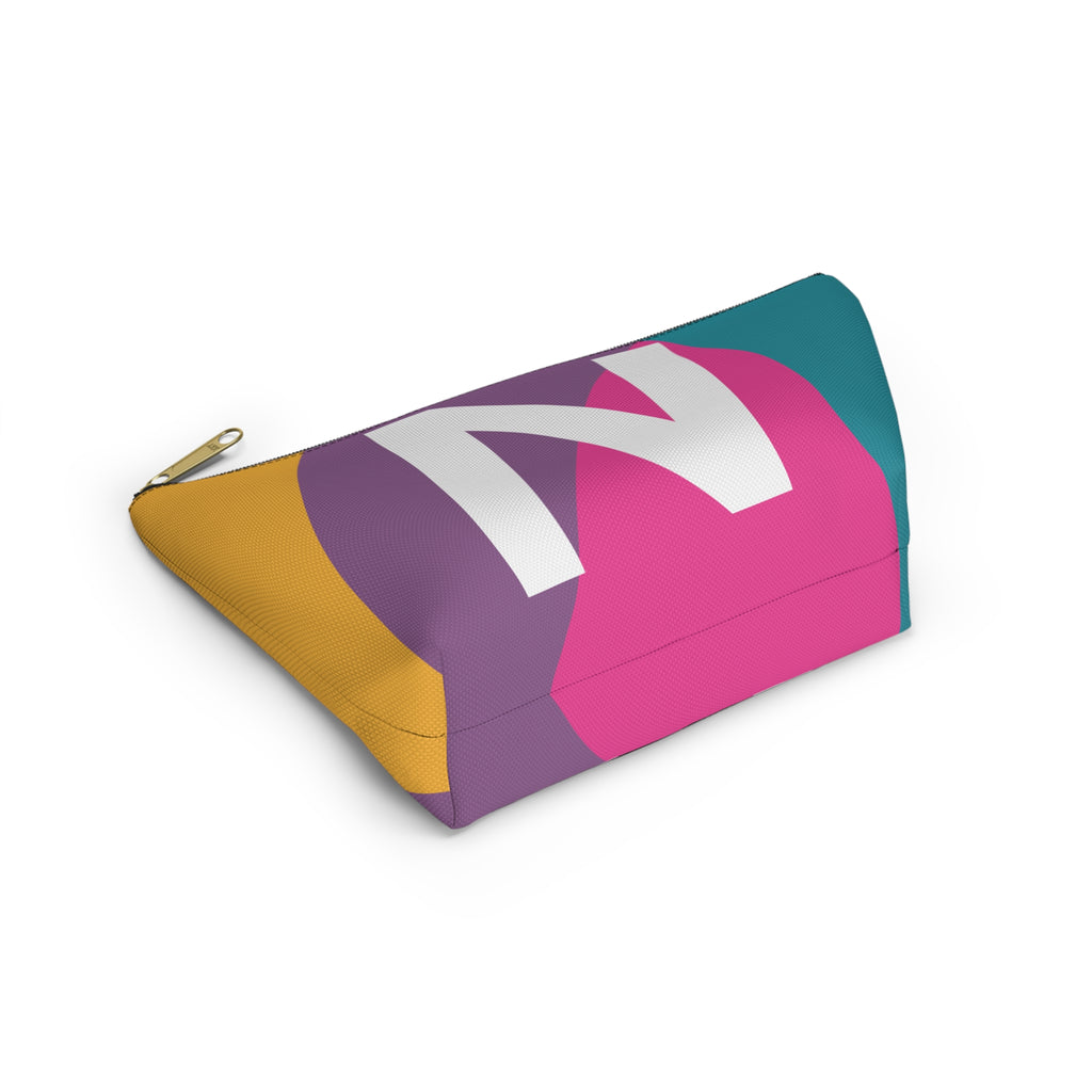 Colorblock Accessory Pouch — Monogram N T-Bottom Cosmetic Bag