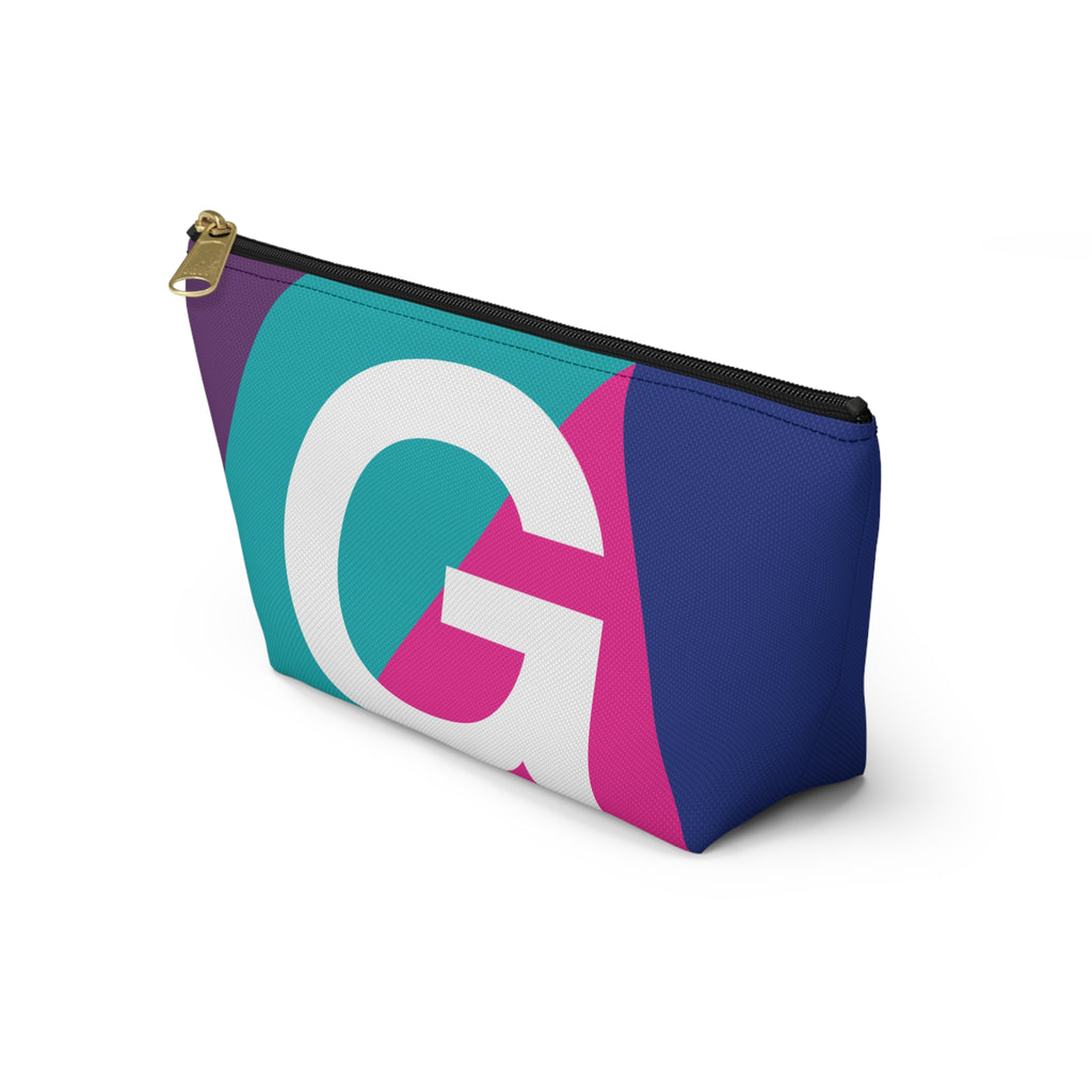 Colorblock Accessory Pouch — Monogram G T-Bottom Cosmetic Bag