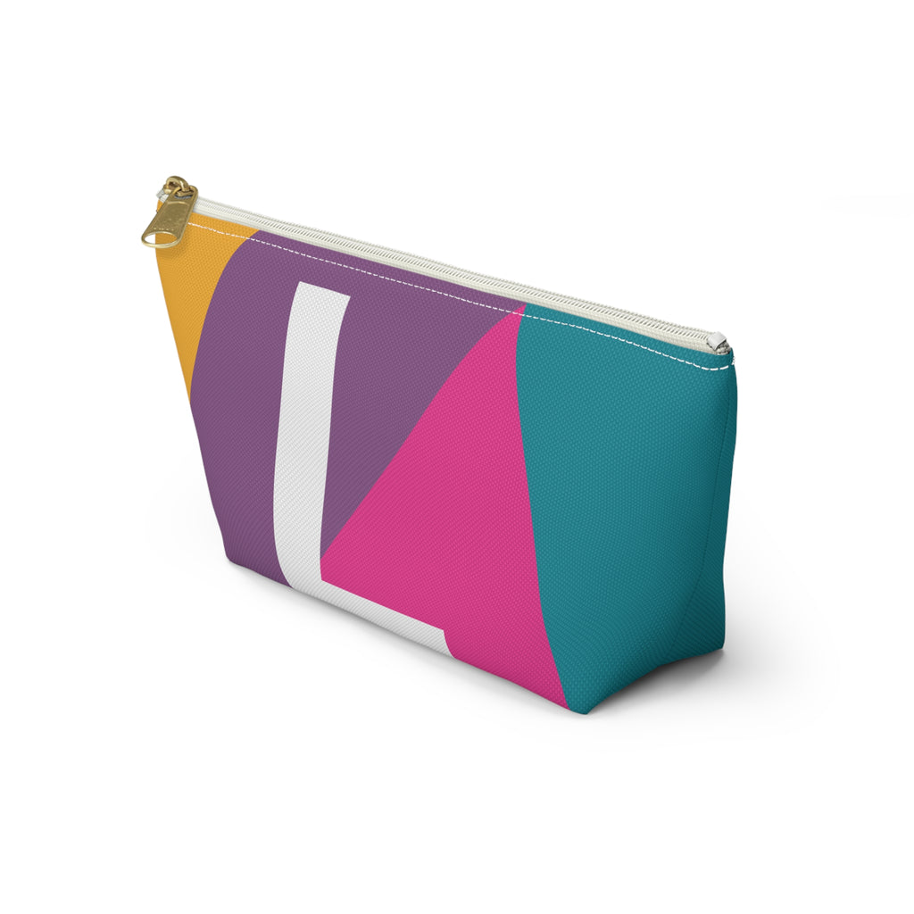 Colorblock Accessory Pouch — Monogram L T-Bottom Cosmetic Bag