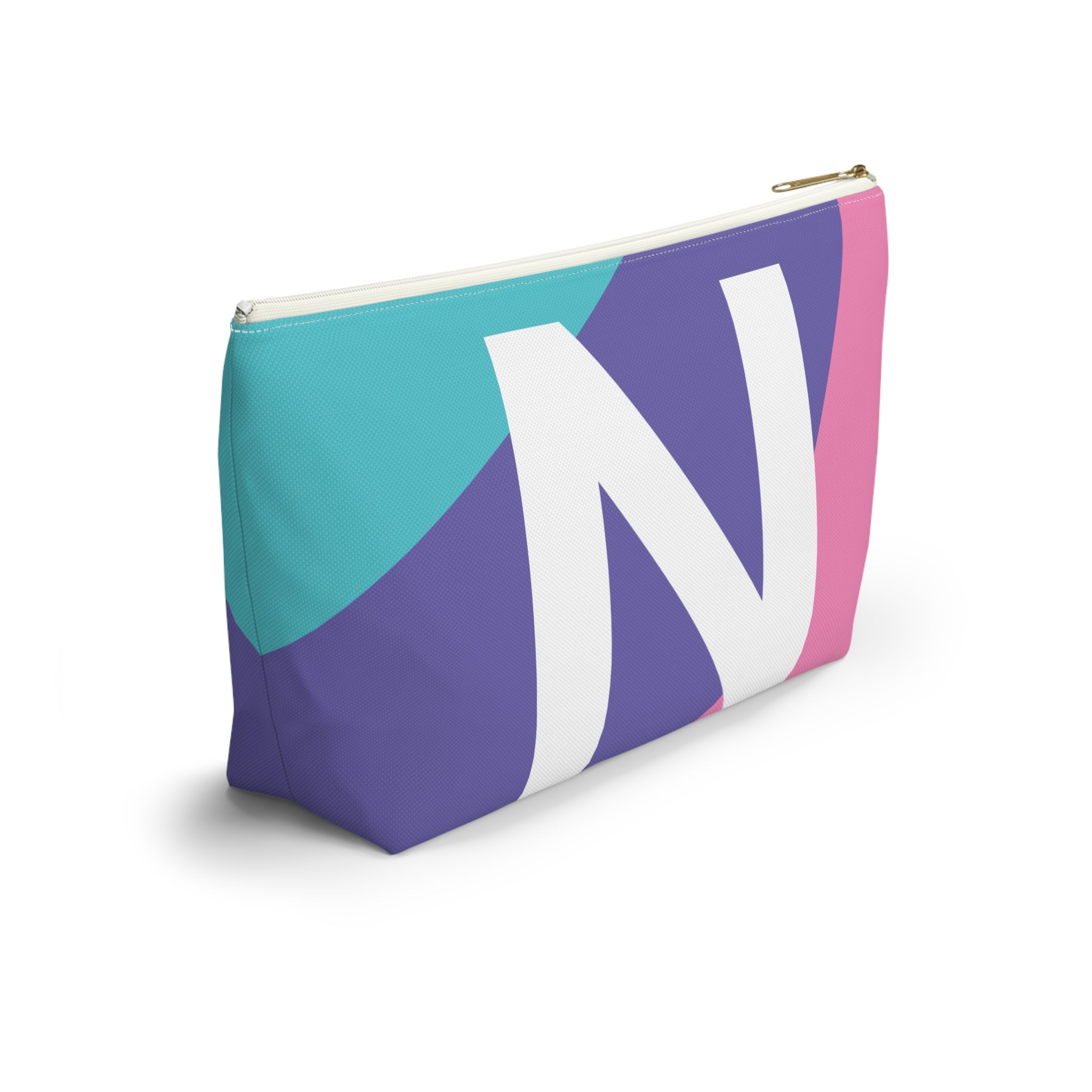 Colorblock Accessory Pouch — Monogram N T-Bottom Cosmetic Bag