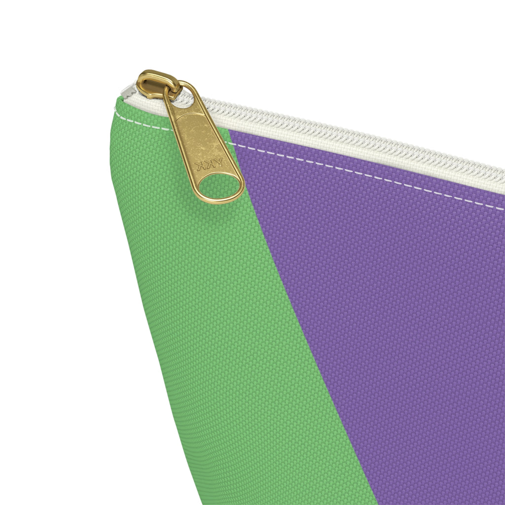 Colorblock Accessory Pouch