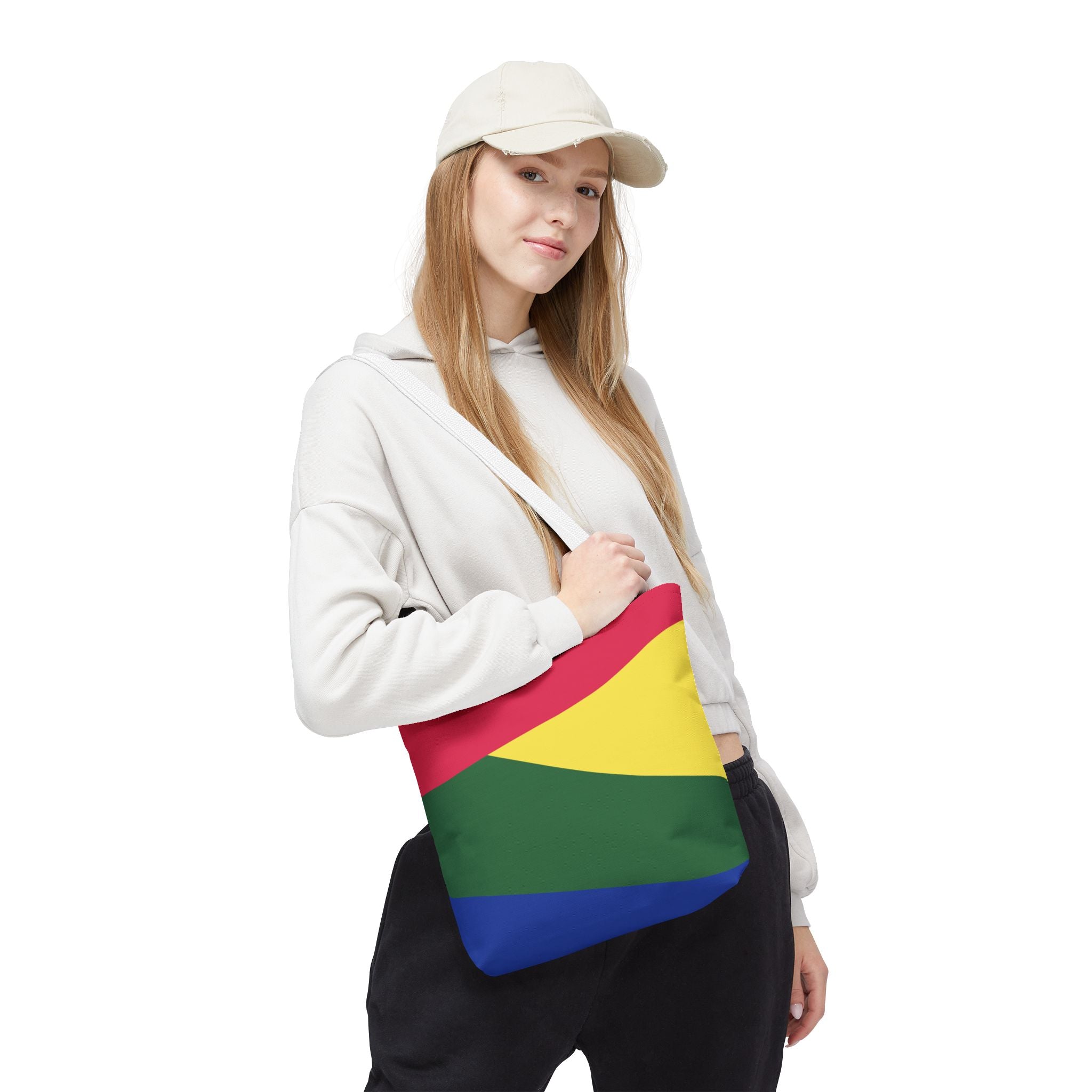 Colorblock Tote Bag