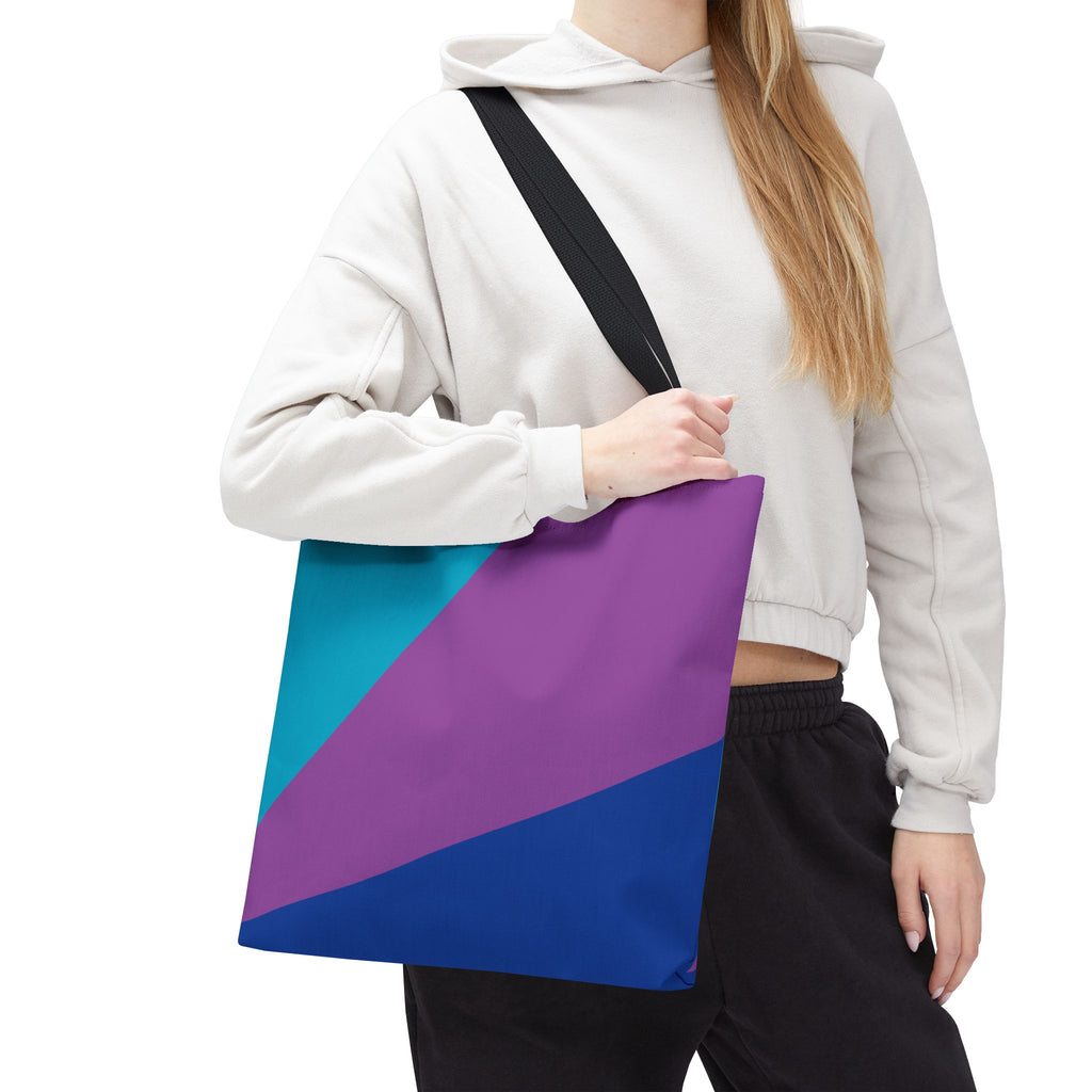 Colorblock Tote Bag