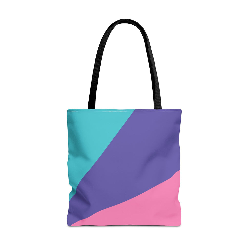 Colorblock Tote Bag