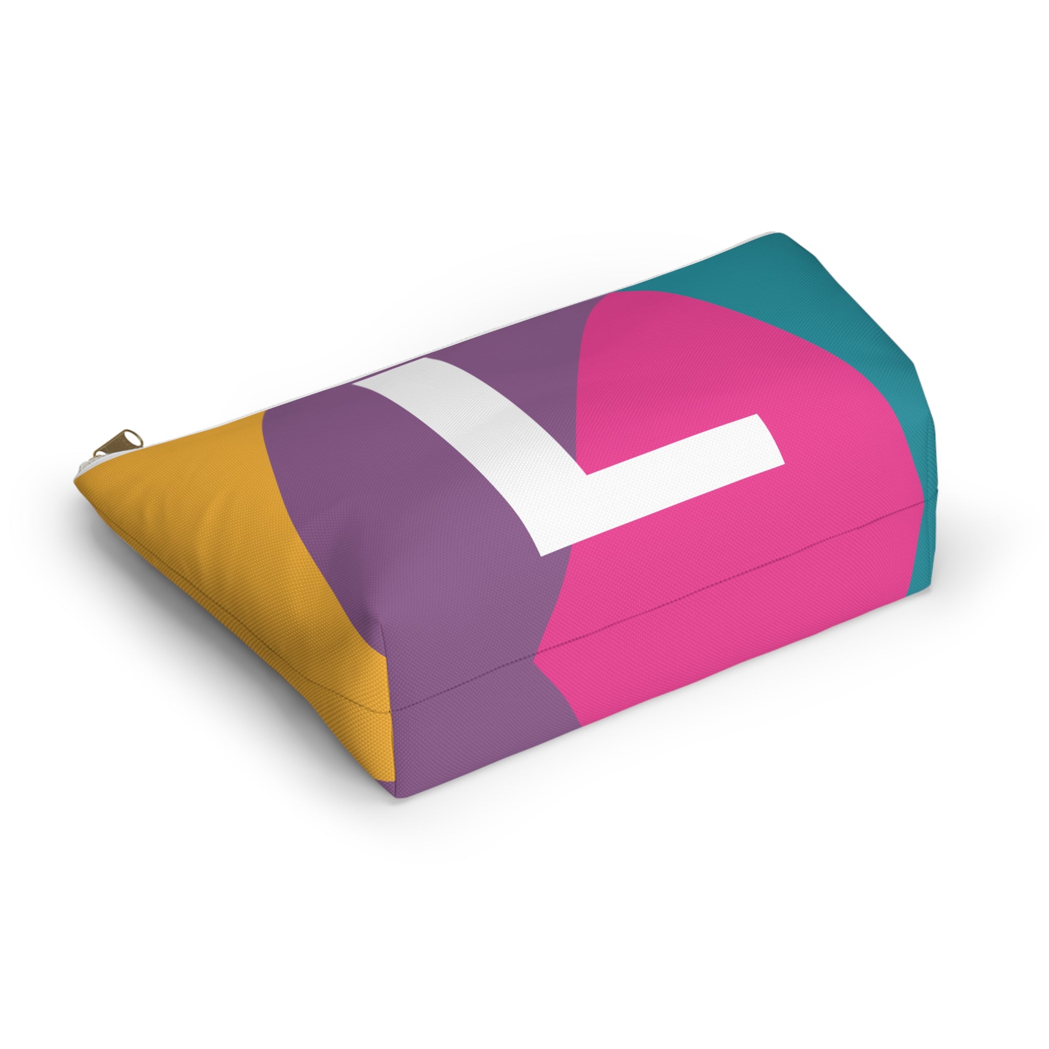 Colorblock Accessory Pouch — Monogram L T-Bottom Cosmetic Bag