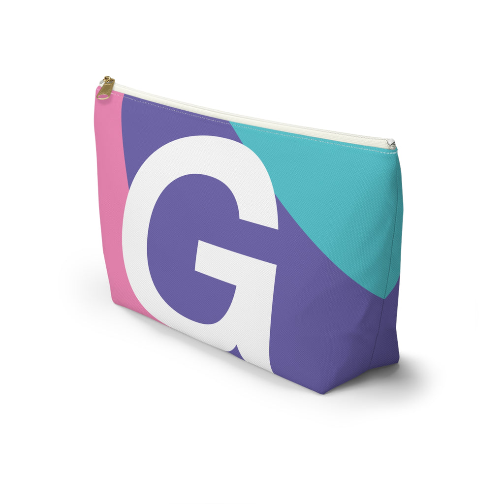 Colorblock Accessory Pouch — Monogram G T-Bottom Cosmetic Bag
