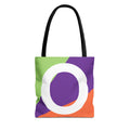 Monogram 'O' Colorblock Tote Bag — Personalized Initial O Shoulder Tote