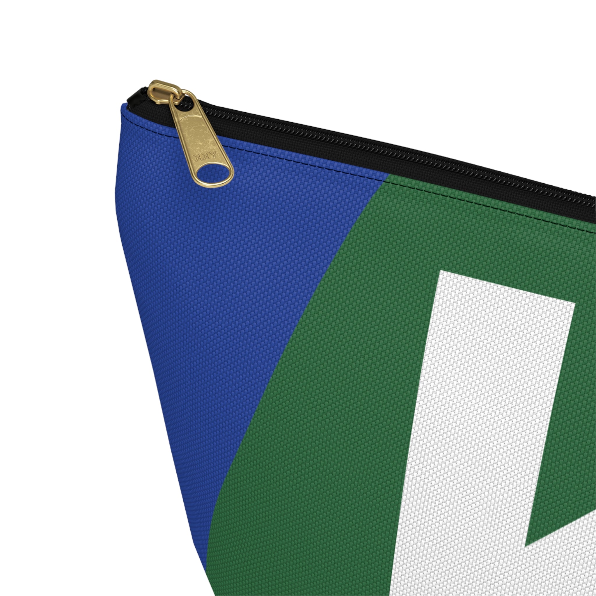 Colorblock Accessory Pouch — Monogram K T-Bottom Cosmetic Bag