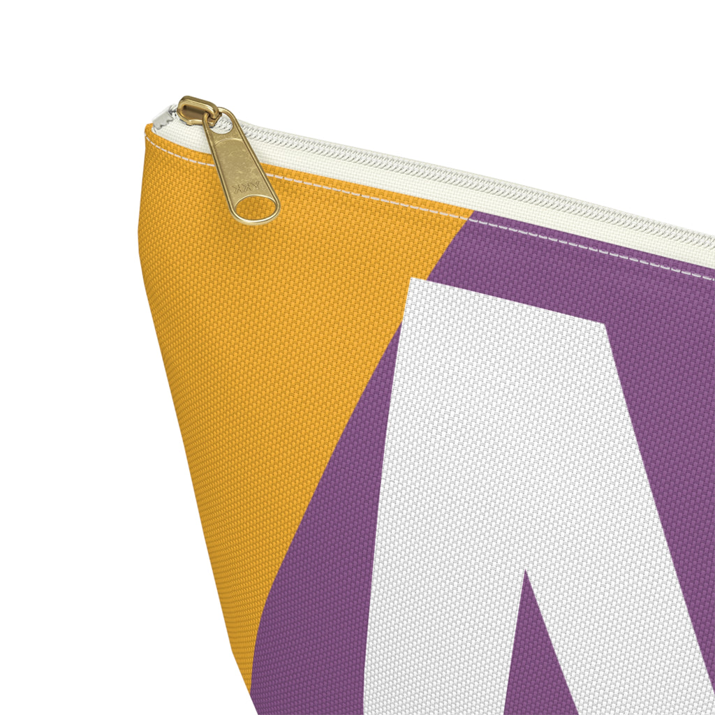 Colorblock Accessory Pouch — Monogram M T-Bottom Cosmetic Bag