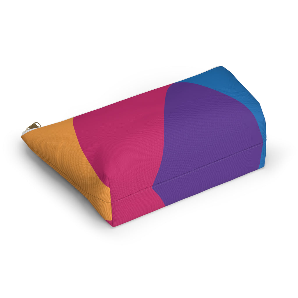 Colorblock Accessory Pouch