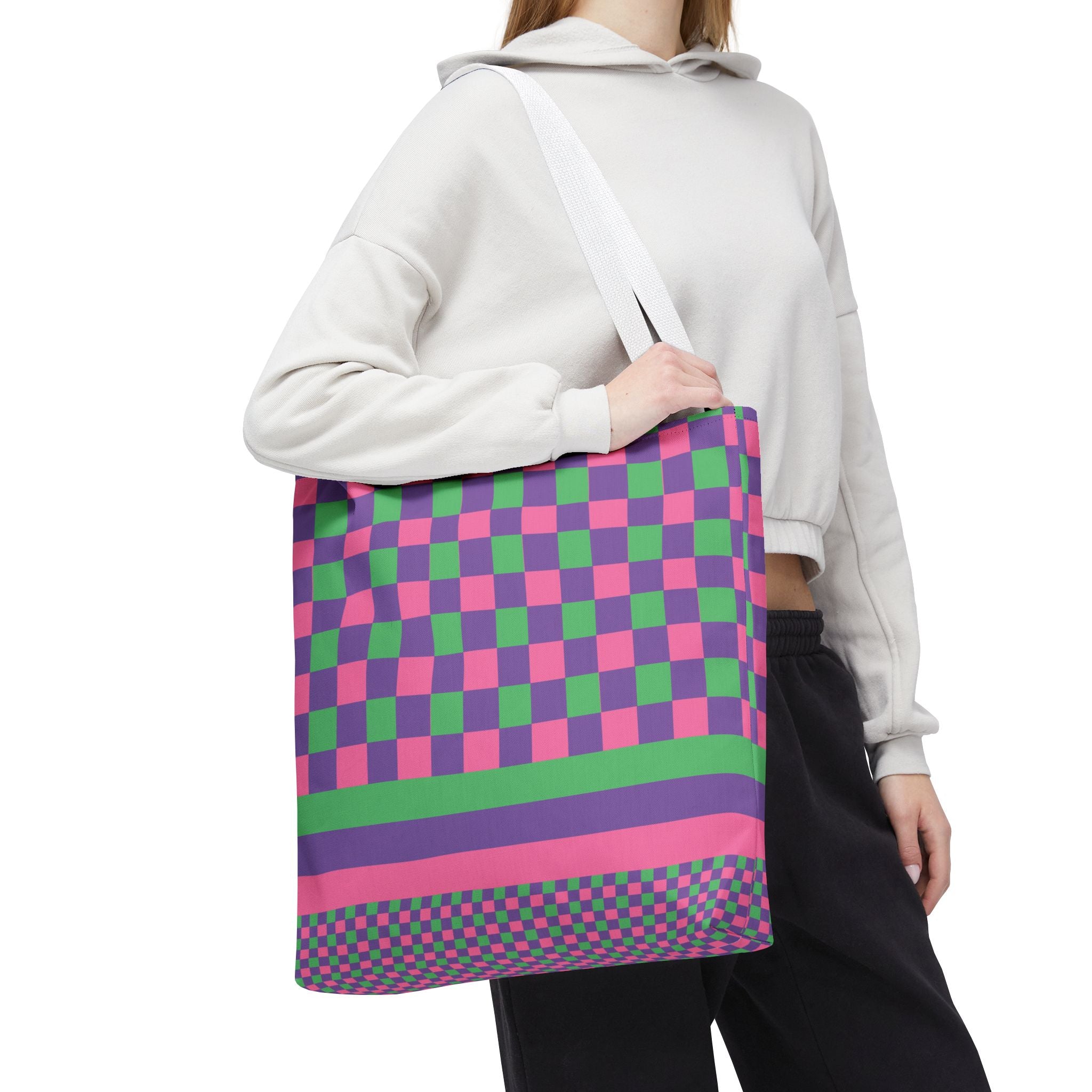 Colorblock Tote Bag