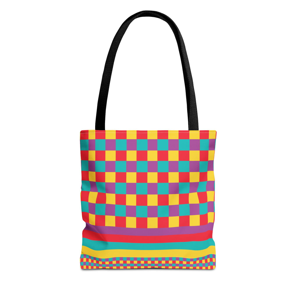 Colorblock Tote Bag