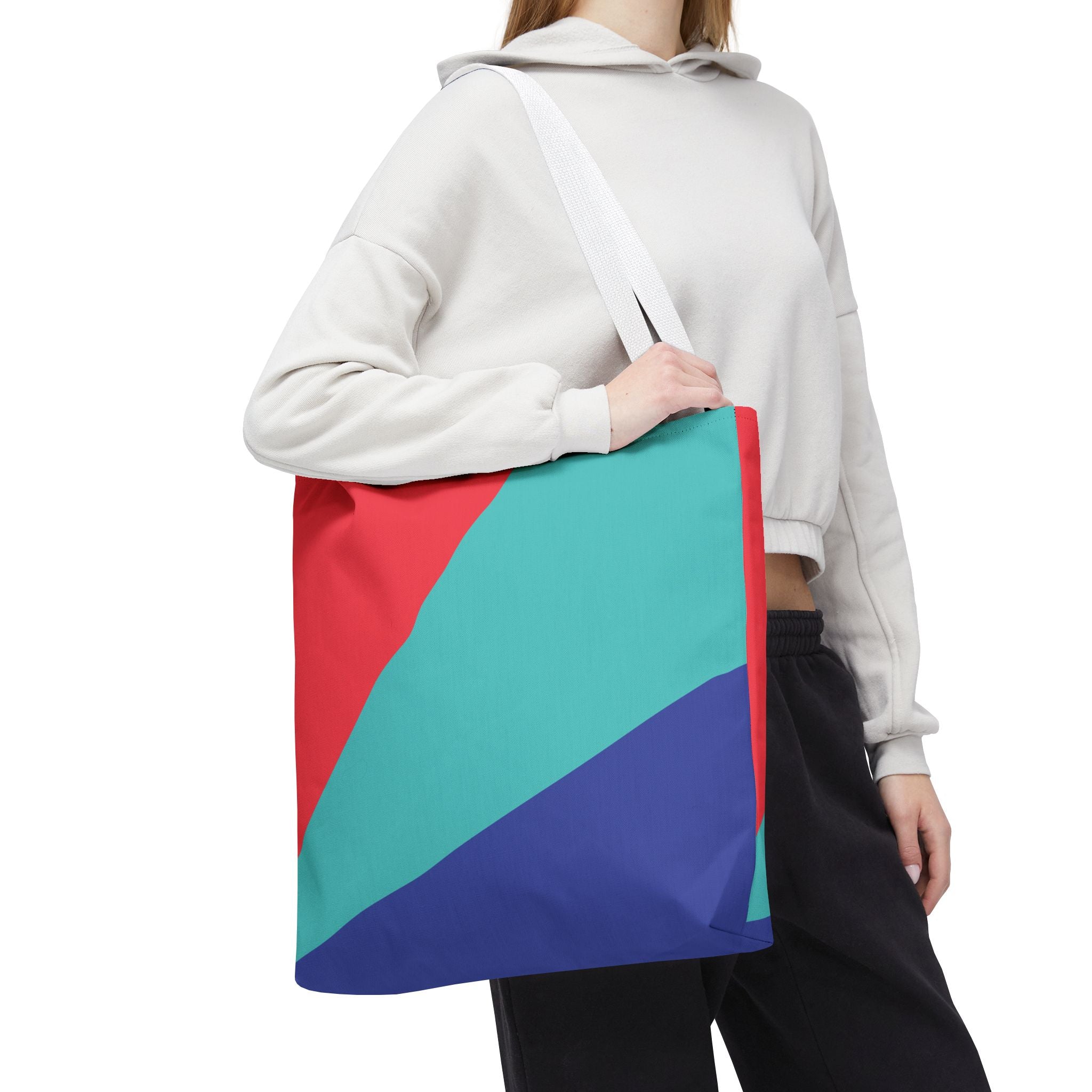 Colorblock Tote Bag