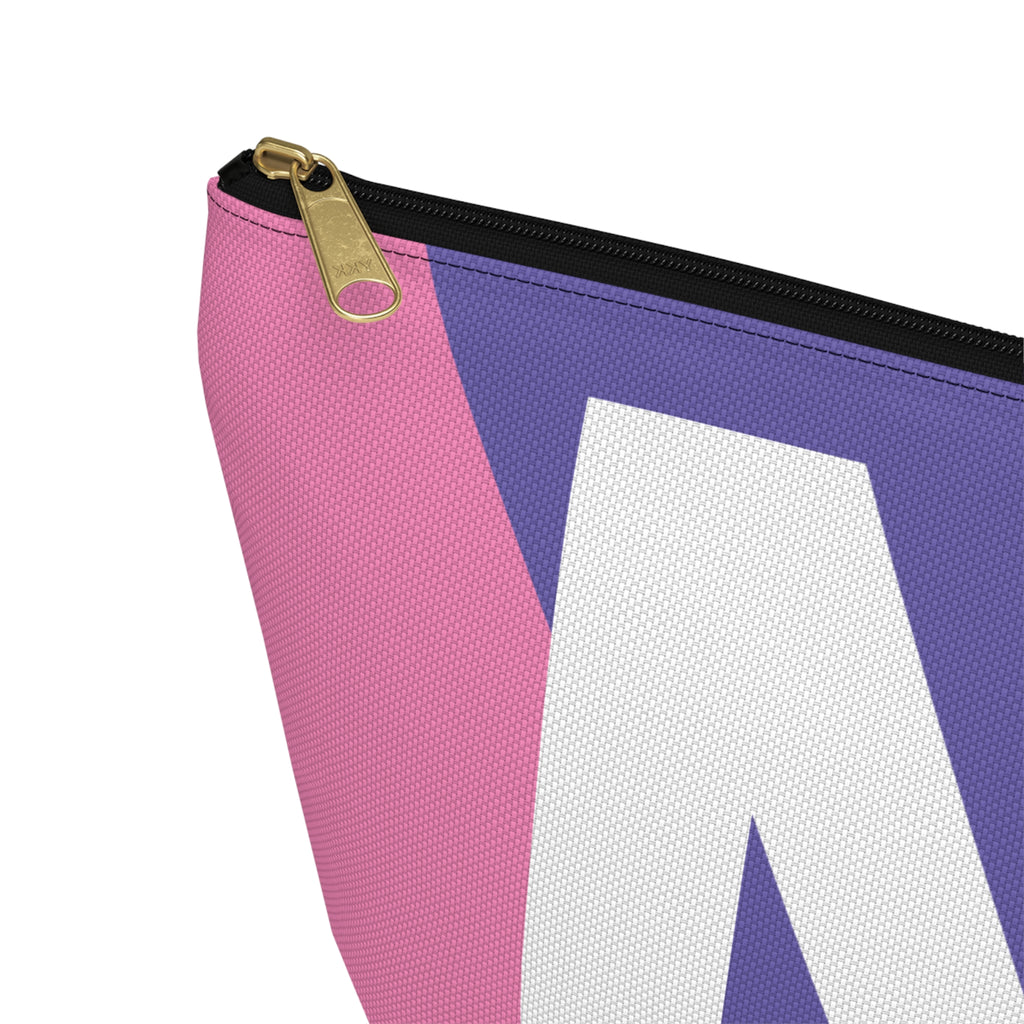 Colorblock Accessory Pouch — Monogram M T-Bottom Cosmetic Bag