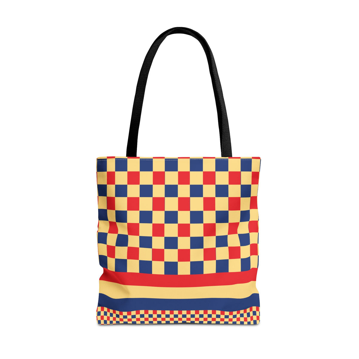 Colorblock Tote Bag