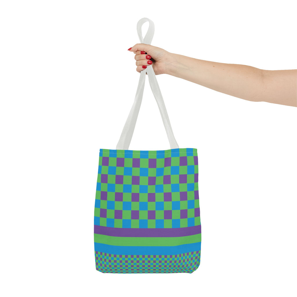 Colorblock Tote Bag