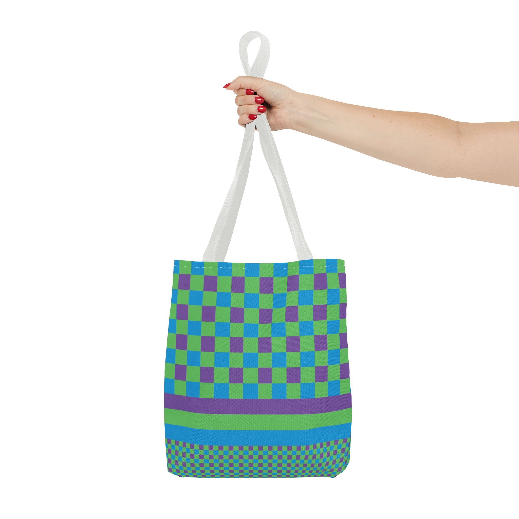 Colorblock Tote Bag