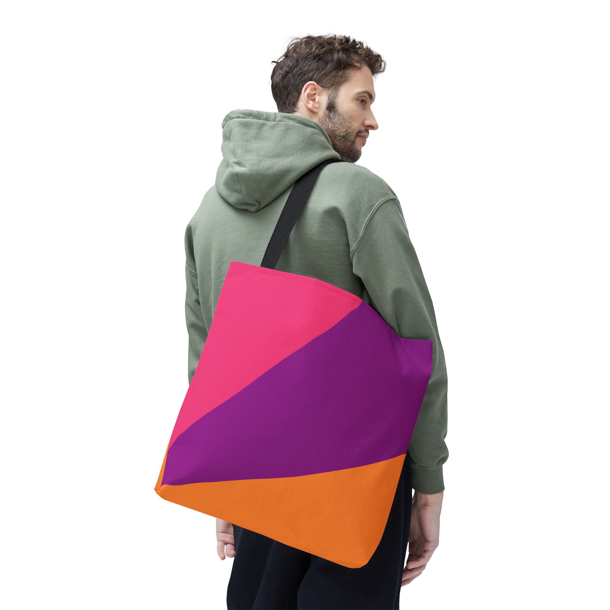Colorblock Tote Bag