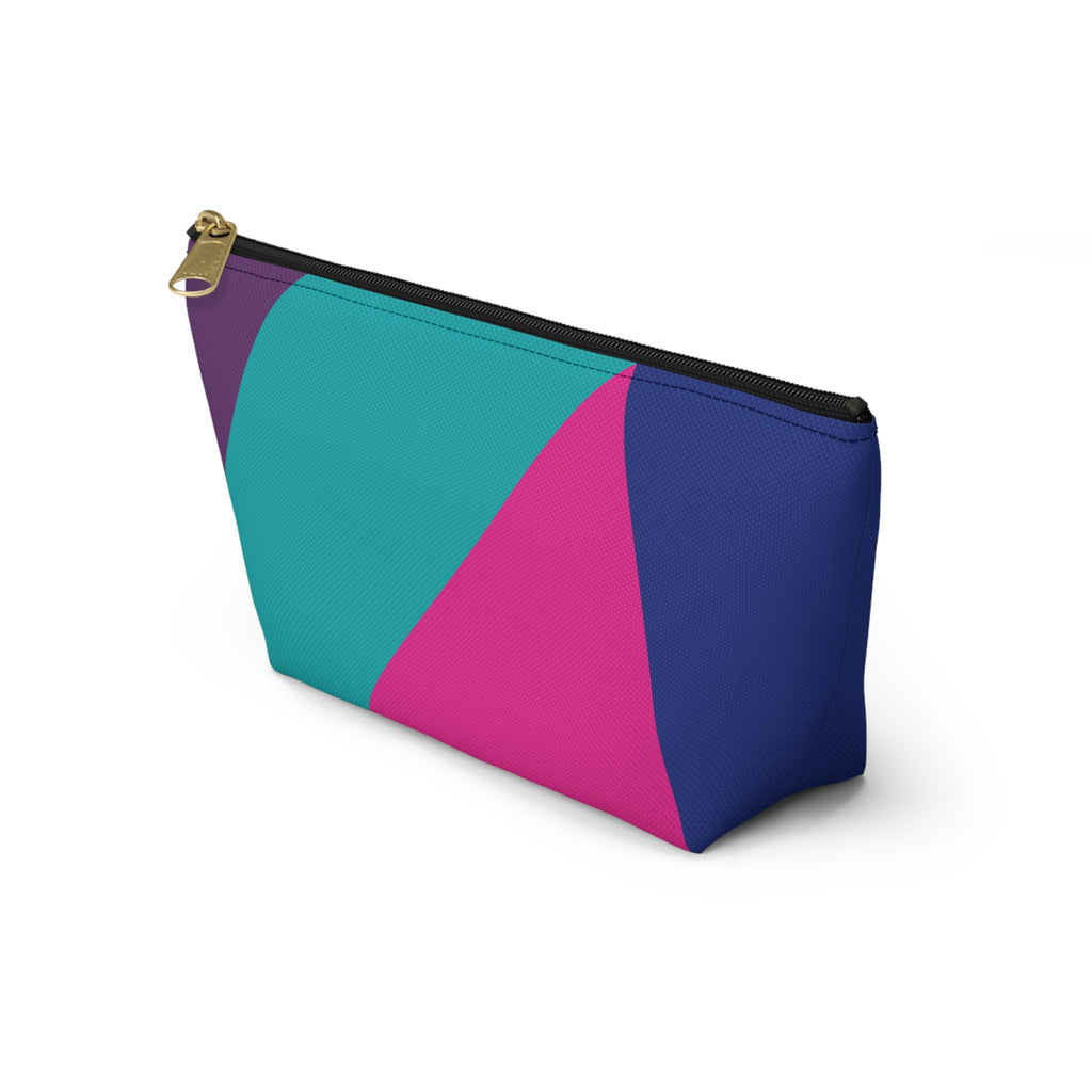 Colorblock Accessory Pouch